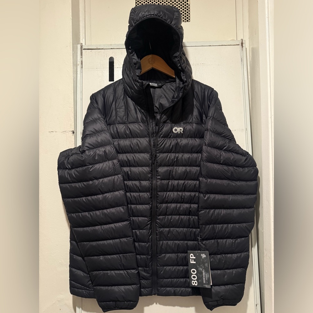 OR (OUTDOOR RESEARCH Black Puffer Jacket
